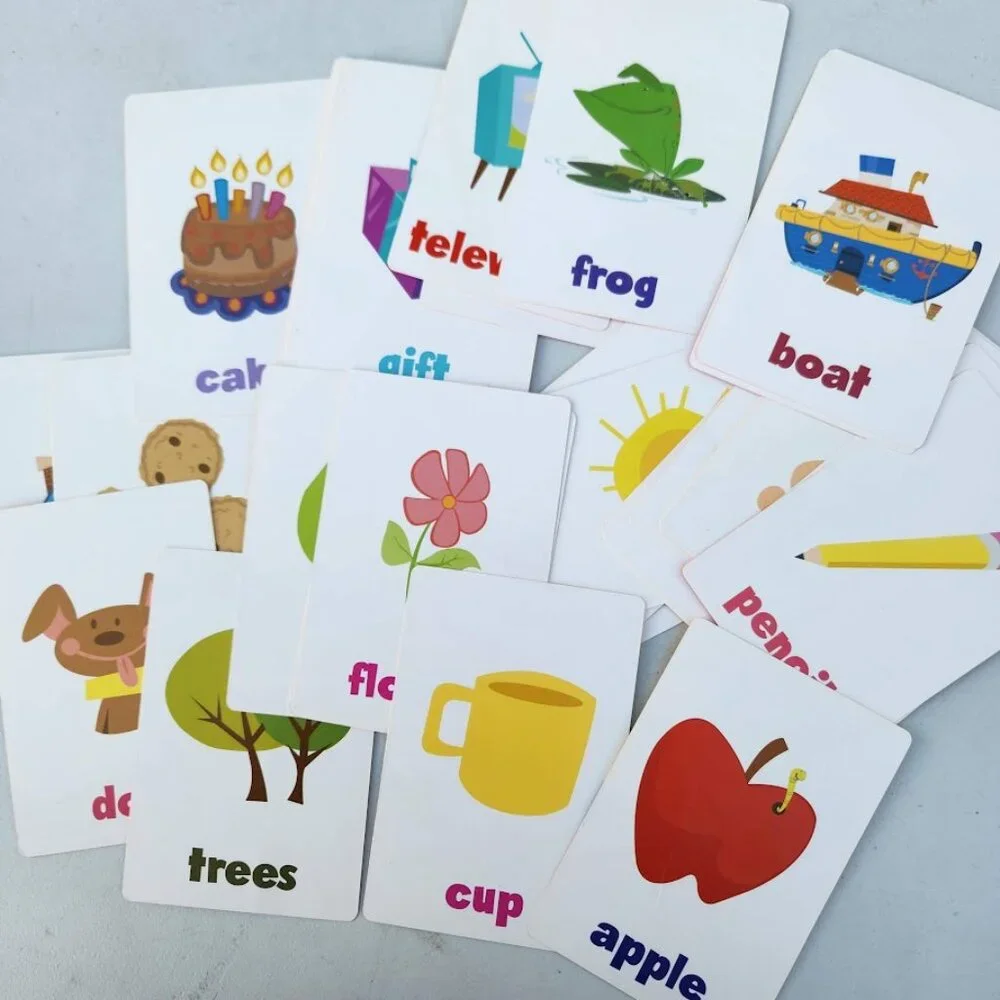 Playskool First Words Flash Card Educational Learning Cards Game Toddler Prescho